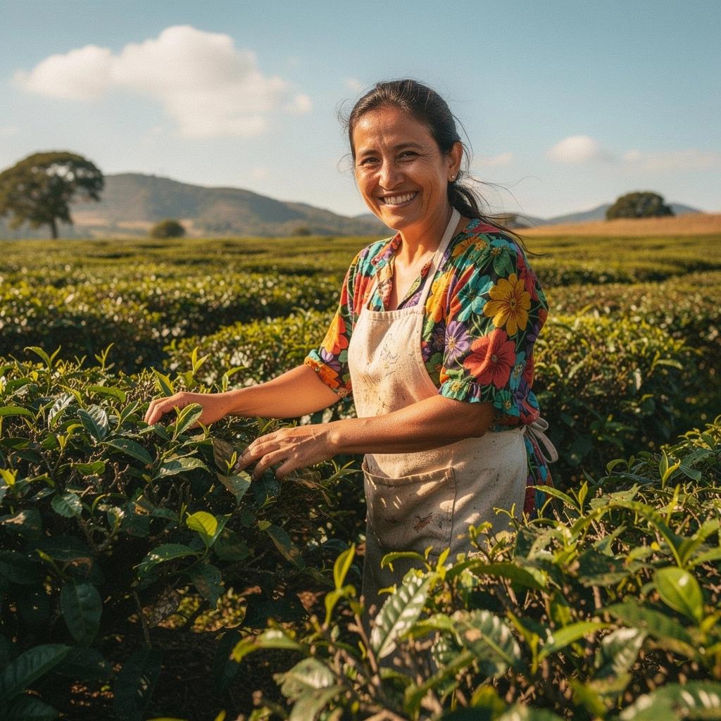 Reggeli tea élvezet, amely energikus napot ígér.
