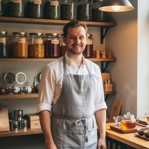 A tea színének mélysége, gazdag árnyalatokkal.